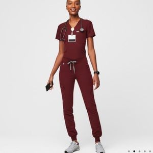 Burgundy figs set xxs